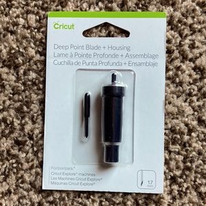 Brand New Cricut Explore Deep Point Blade and Housing